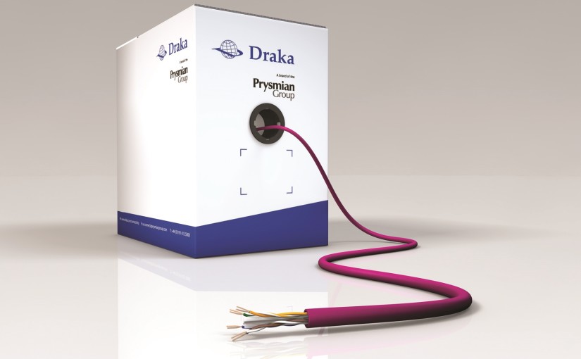 Draka Innovation Delivers High-Performance Cat.6 Data Cable with Slim Profile